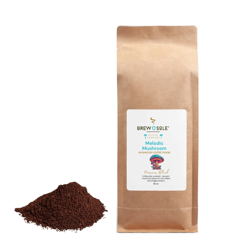 Melodic Mushroom Coffee - Lion’s Mane & Chaga 16oz