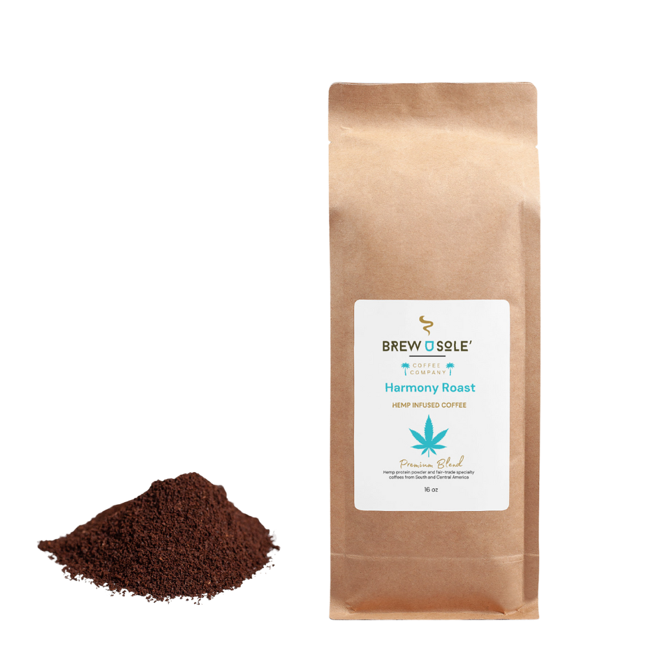 Harmony Hemp Coffee Blend - Medium Roast 16oz